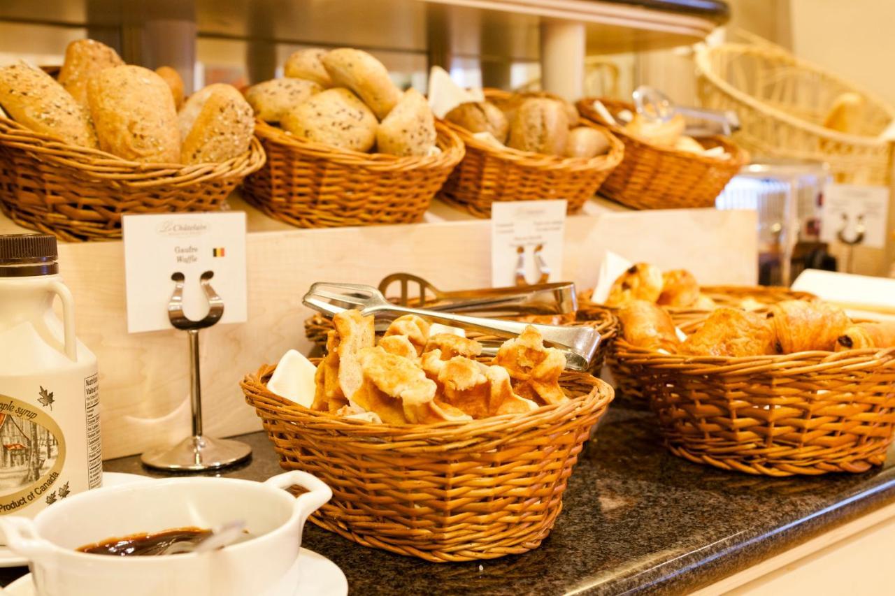 勒查特莱兰酒店 布鲁塞尔 外观 照片 Bread and pastry at a buffet